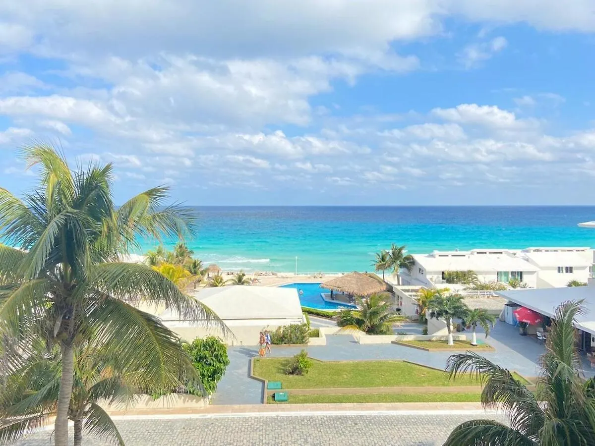Beach Front And Lagoon View Condo In Cancun